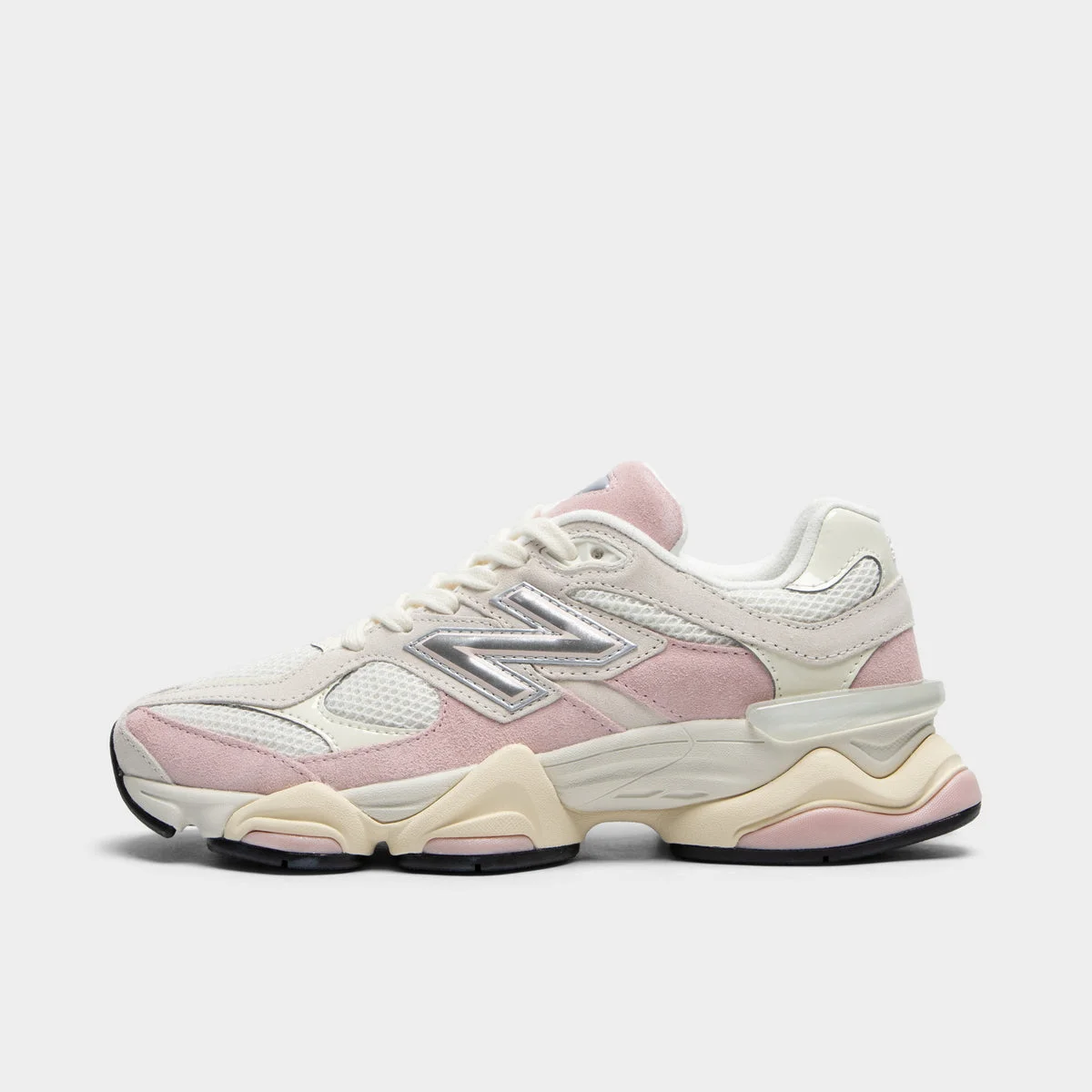 New Balance 9060 'White Pink Silver Metallic' – Box thay thế